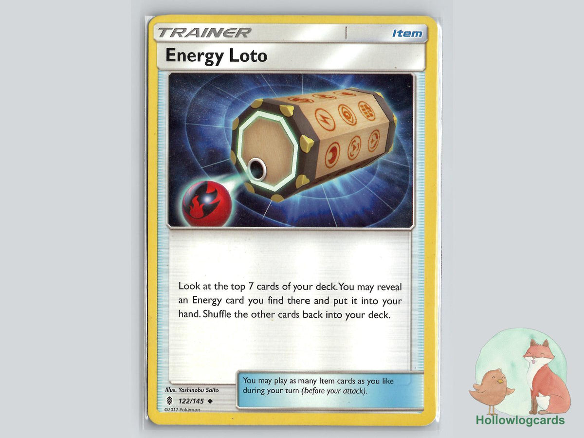 Energy Loto (122/145) - Guardians Rising Pokémon Card