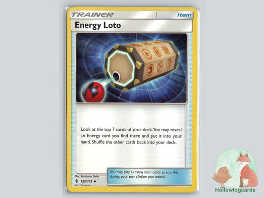 Energy Loto (122/145) - Guardians Rising Pokémon Card
