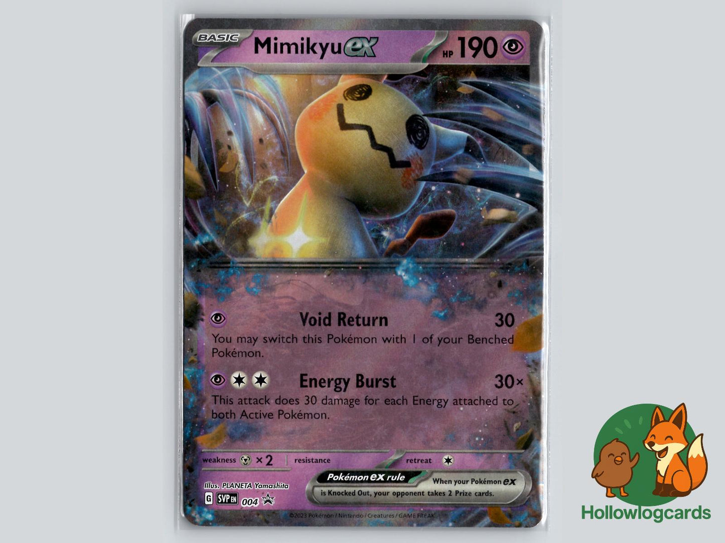 Mimikyu ex (004) - Scarlet & Violet Pokémon Card