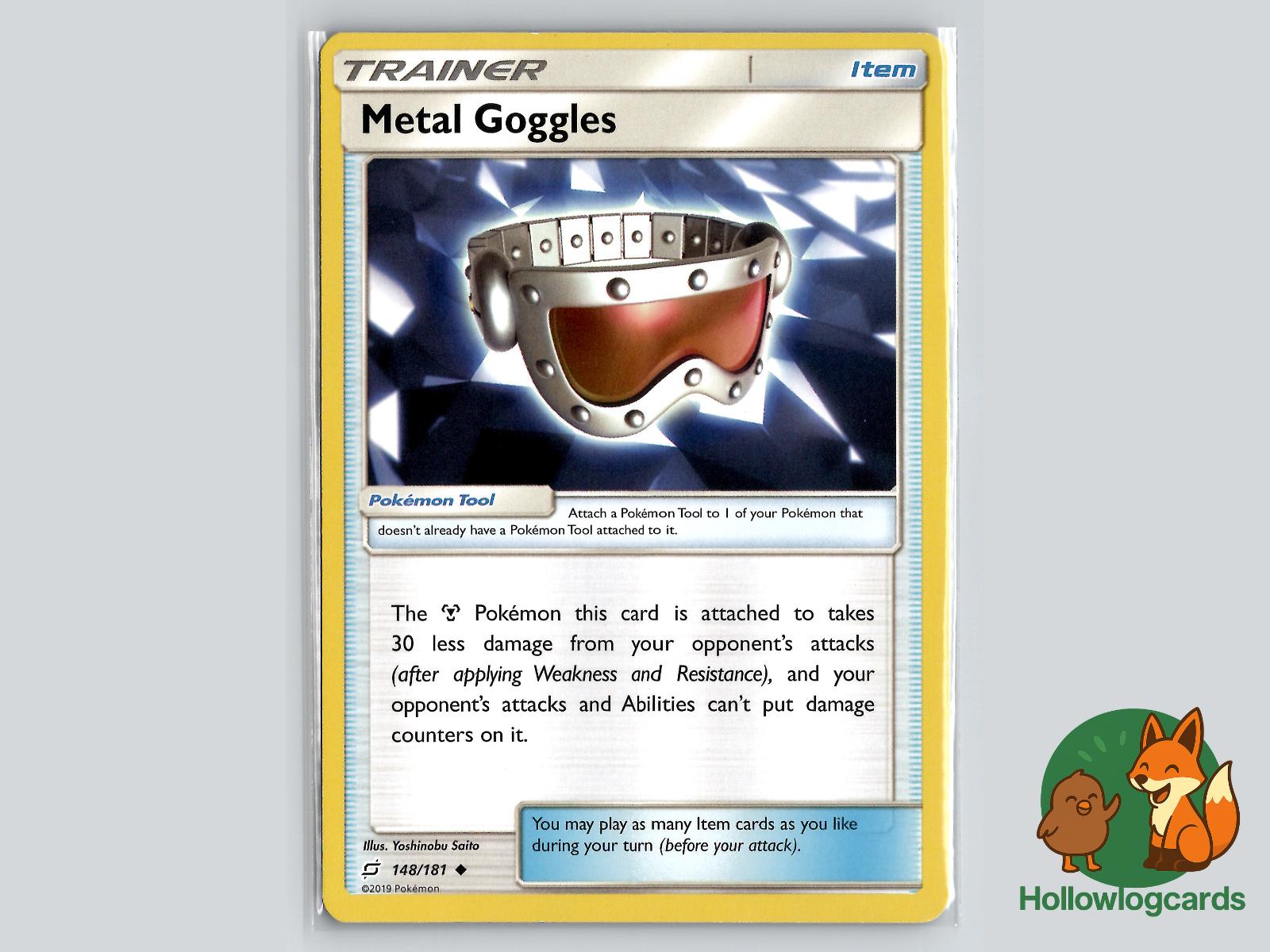 Metal Goggles (148/181) - Team Up Pokémon Card