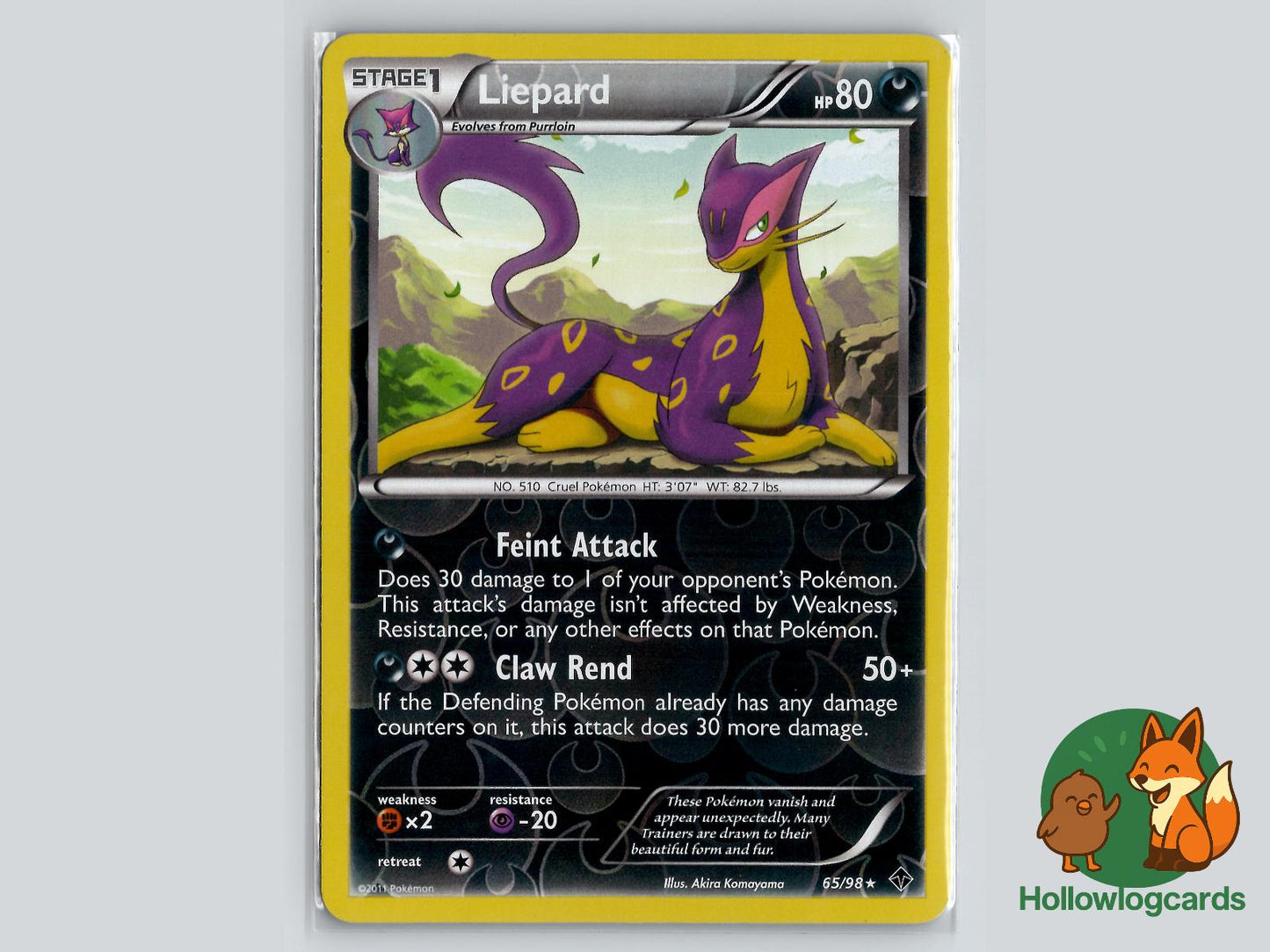 Liepard (65/98) - Emerging Powers Pokémon Card