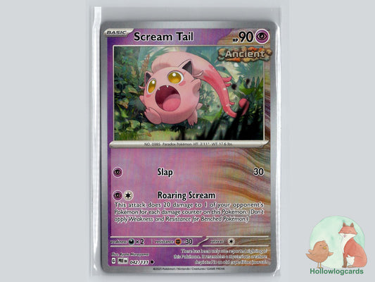Scream Tail (042/131) - Prismatic Evolutions Pokémon Card