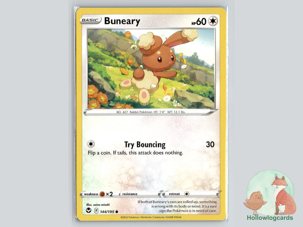 Buneary (144/195) - Silver Tempest Pokémon Card