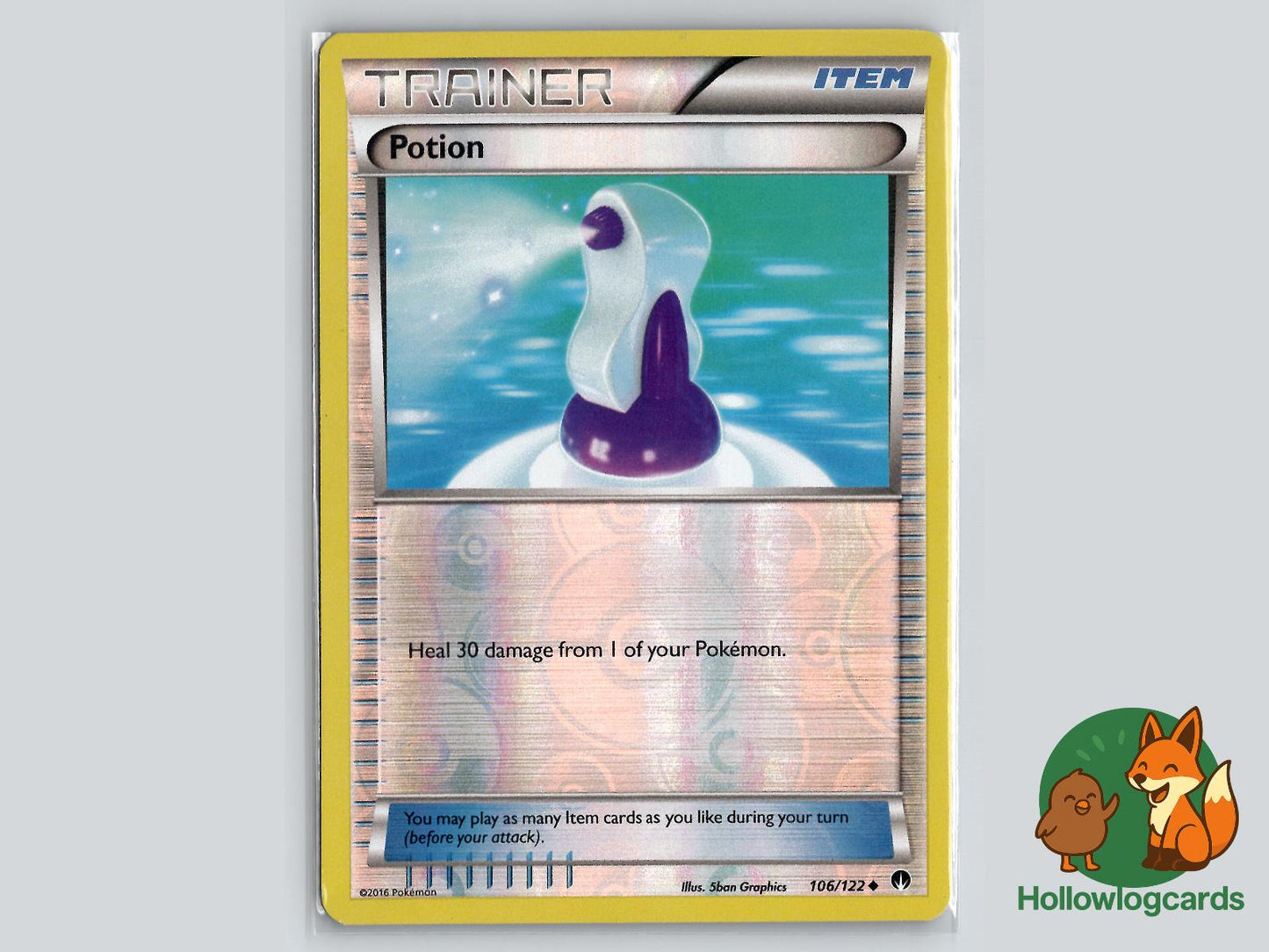 Potion (106/122) - BREAKpoint Pokémon Card