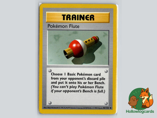 Pokemon Flute (86/102) - Base Pokémon Card