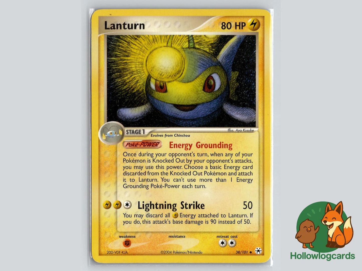 Lanturn (38/101) - Hidden Legends Pokémon Card
