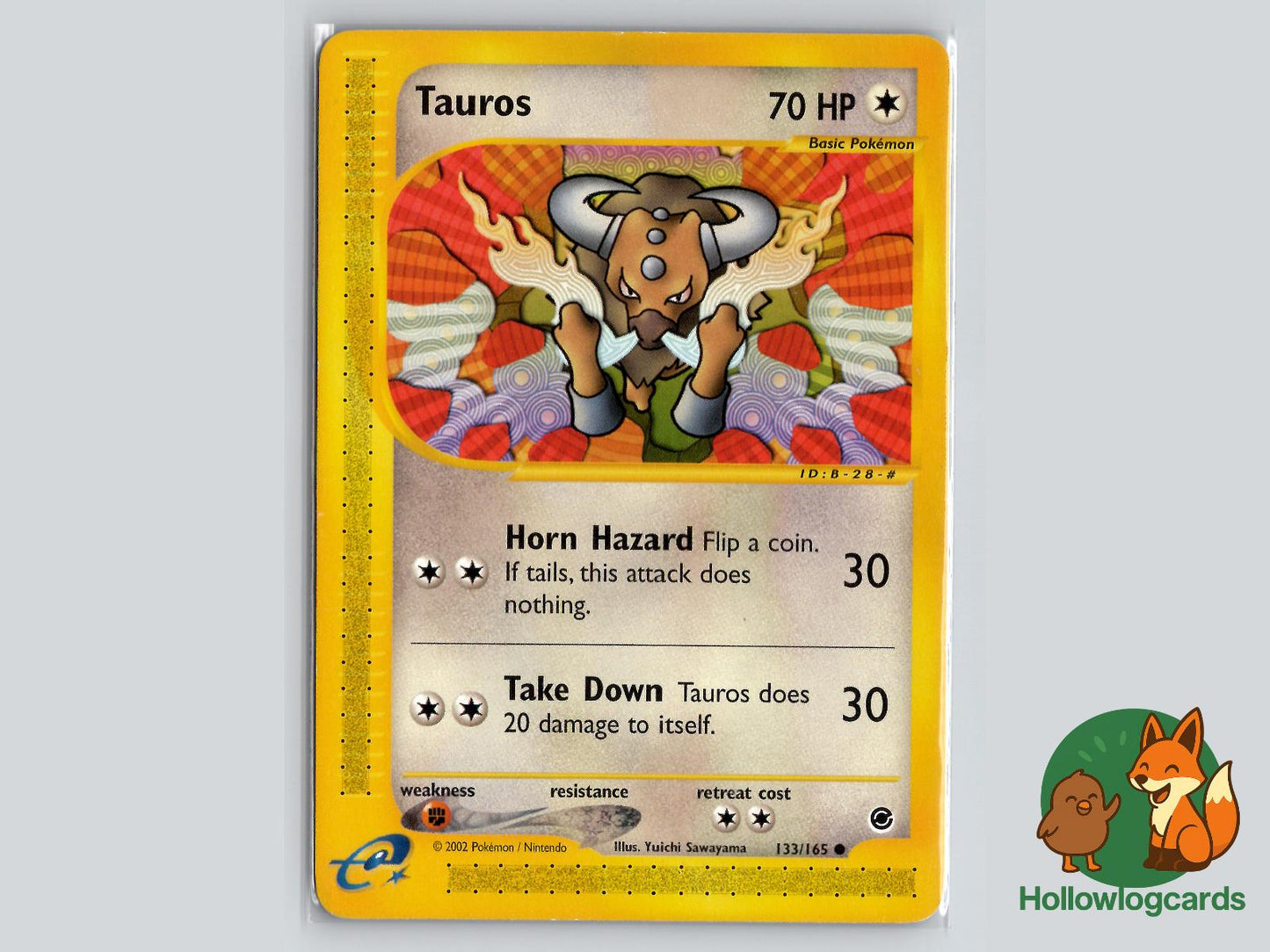 Tauros (133/165) - Expedition Base Set Pokémon Card