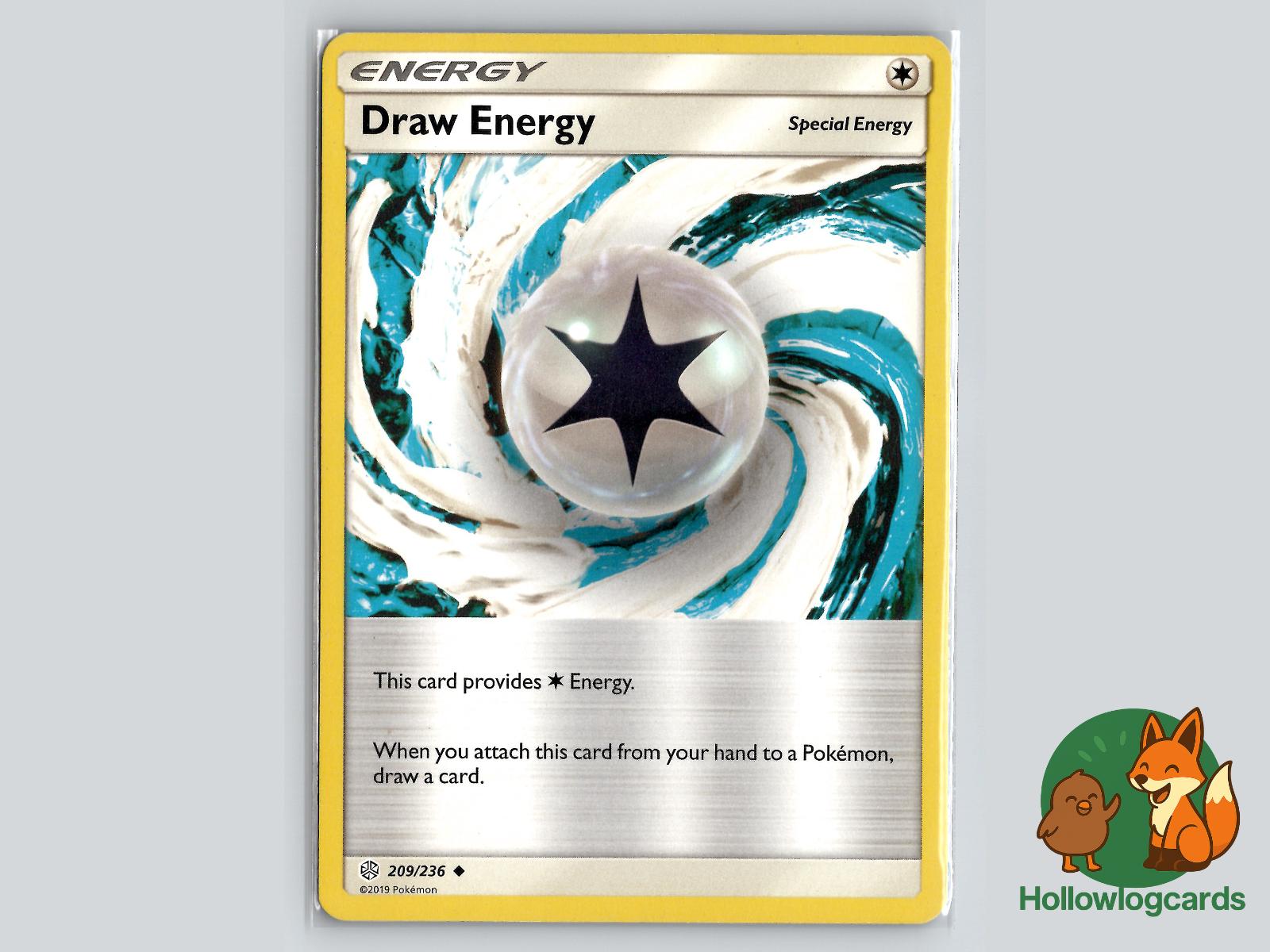 Draw Energy (209/236) - Cosmic Eclipse Pokémon Card