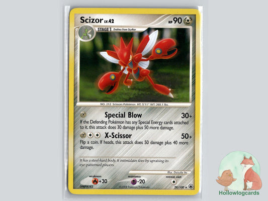 Scizor (29/100) - Majestic Dawn Pokémon Card