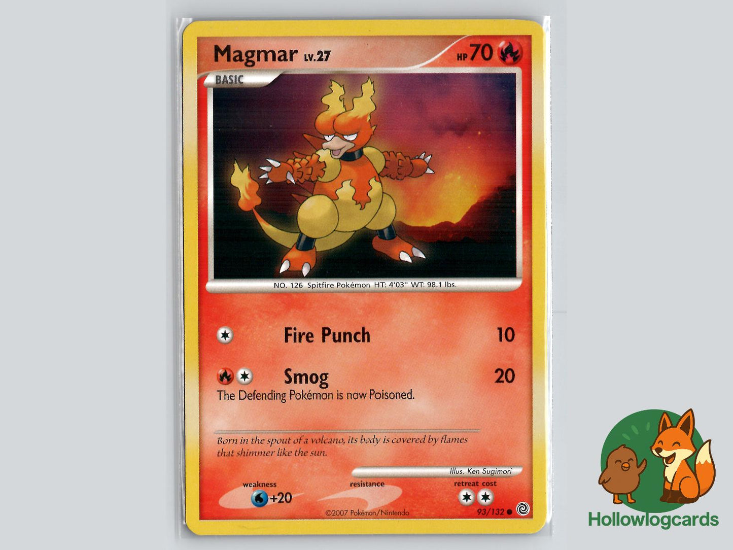Magmar (93/132) - Secret Wonders Pokémon Card