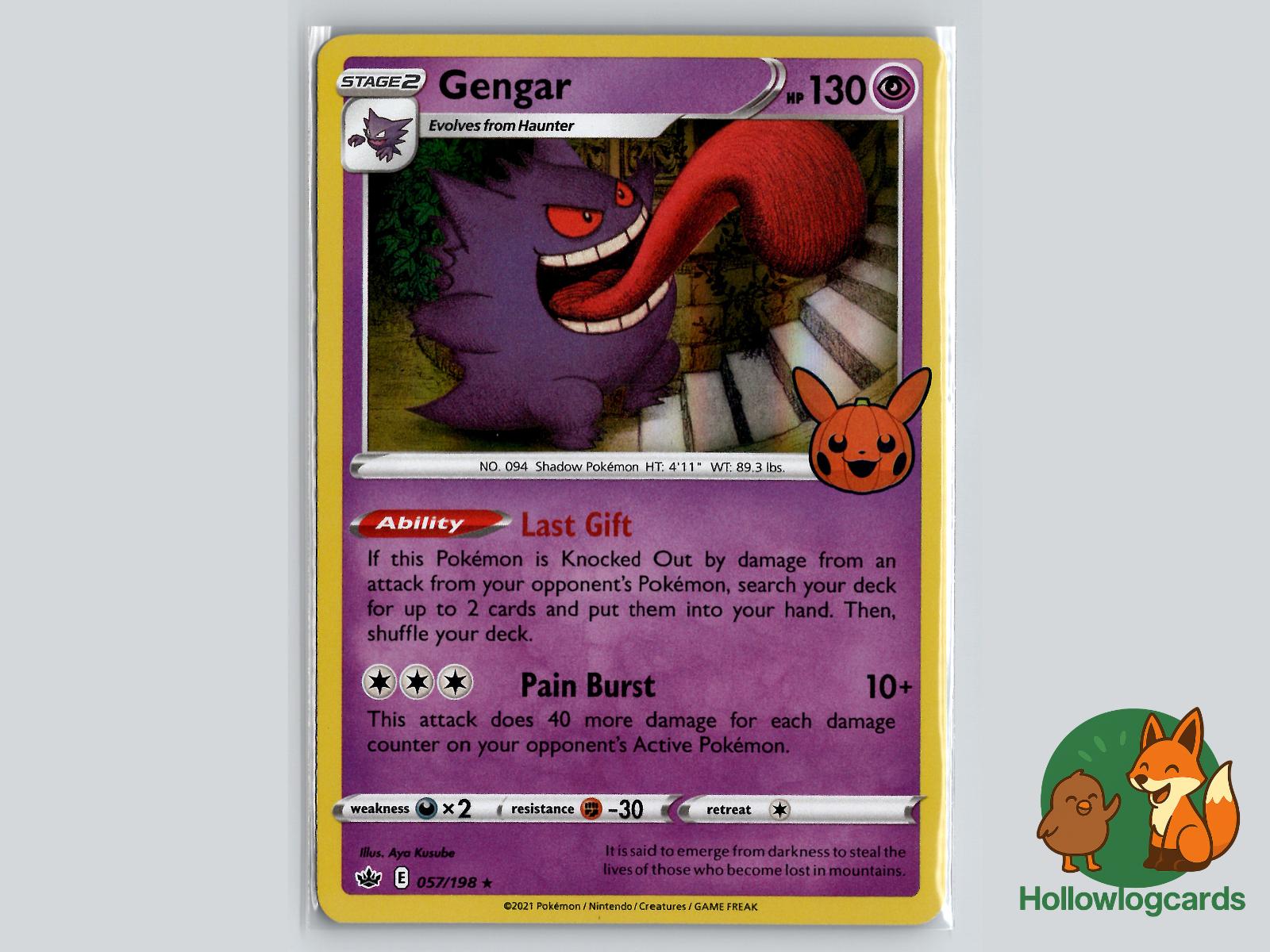 Gengar (057/198) Pokémon Card