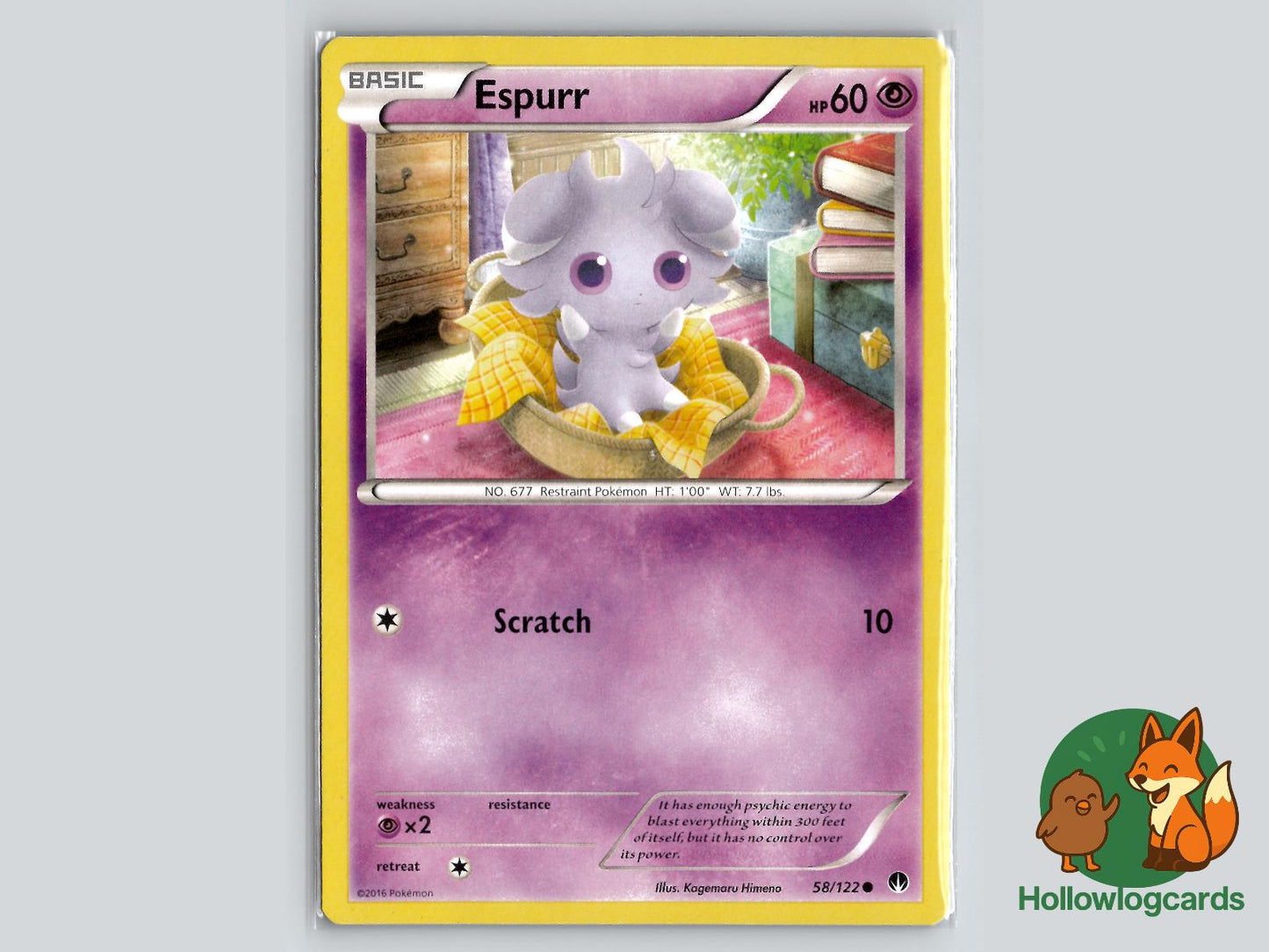 Espurr (58/122) - BREAKpoint Pokémon Card