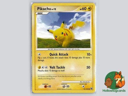 Pikachu (70/100) - Majestic Dawn Pokémon Card