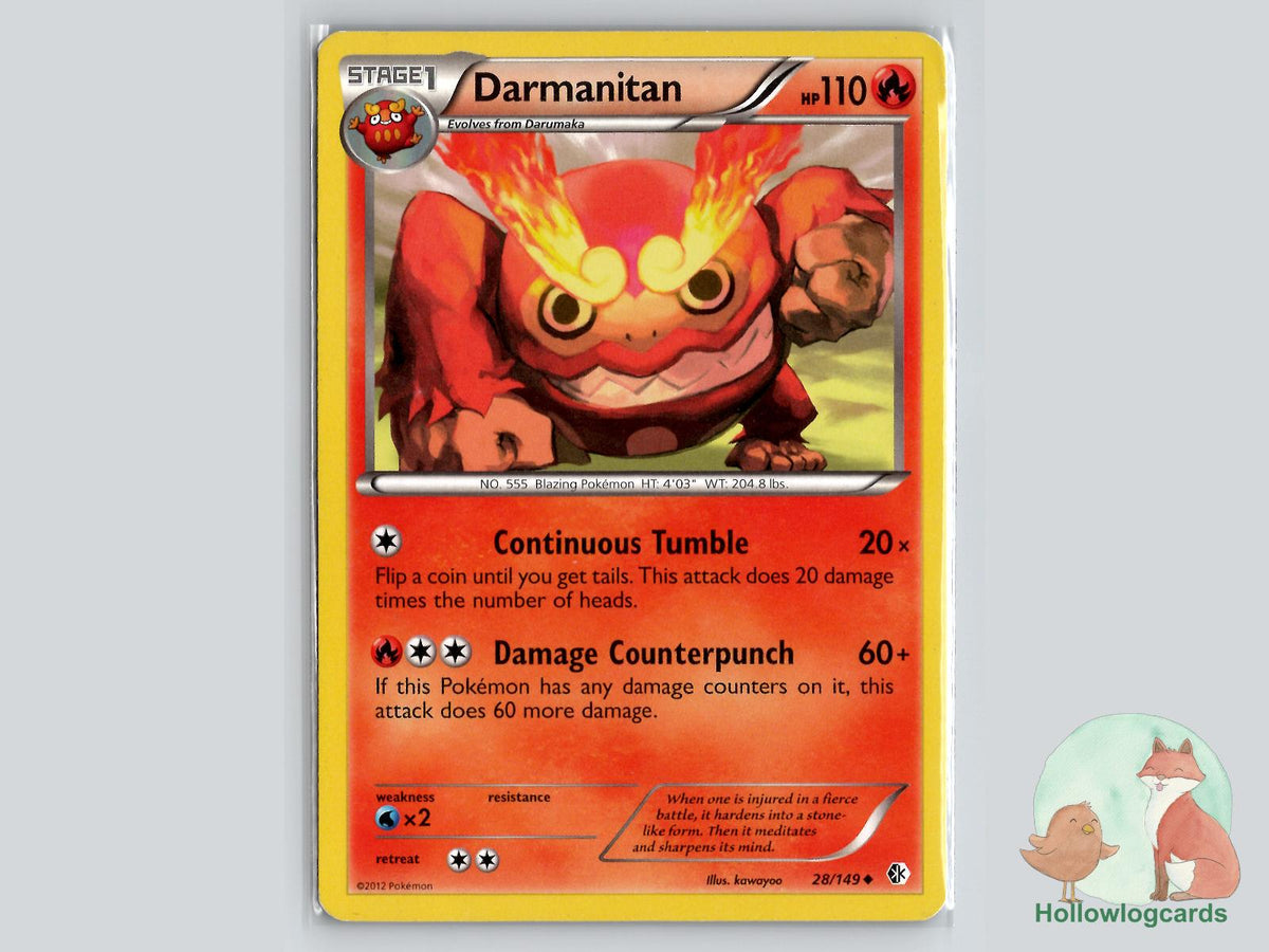 Darmanitan (28/149) - Boundaries Crossed Pokémon Card