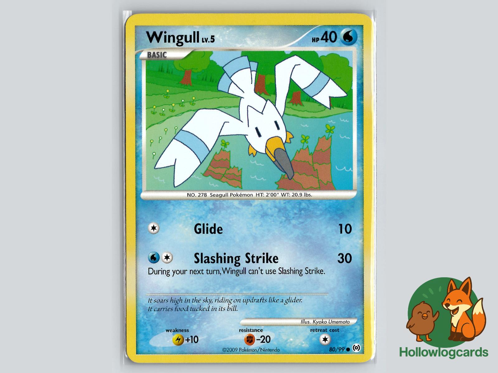 Wingull (80/99) - Arceus Pokémon Card