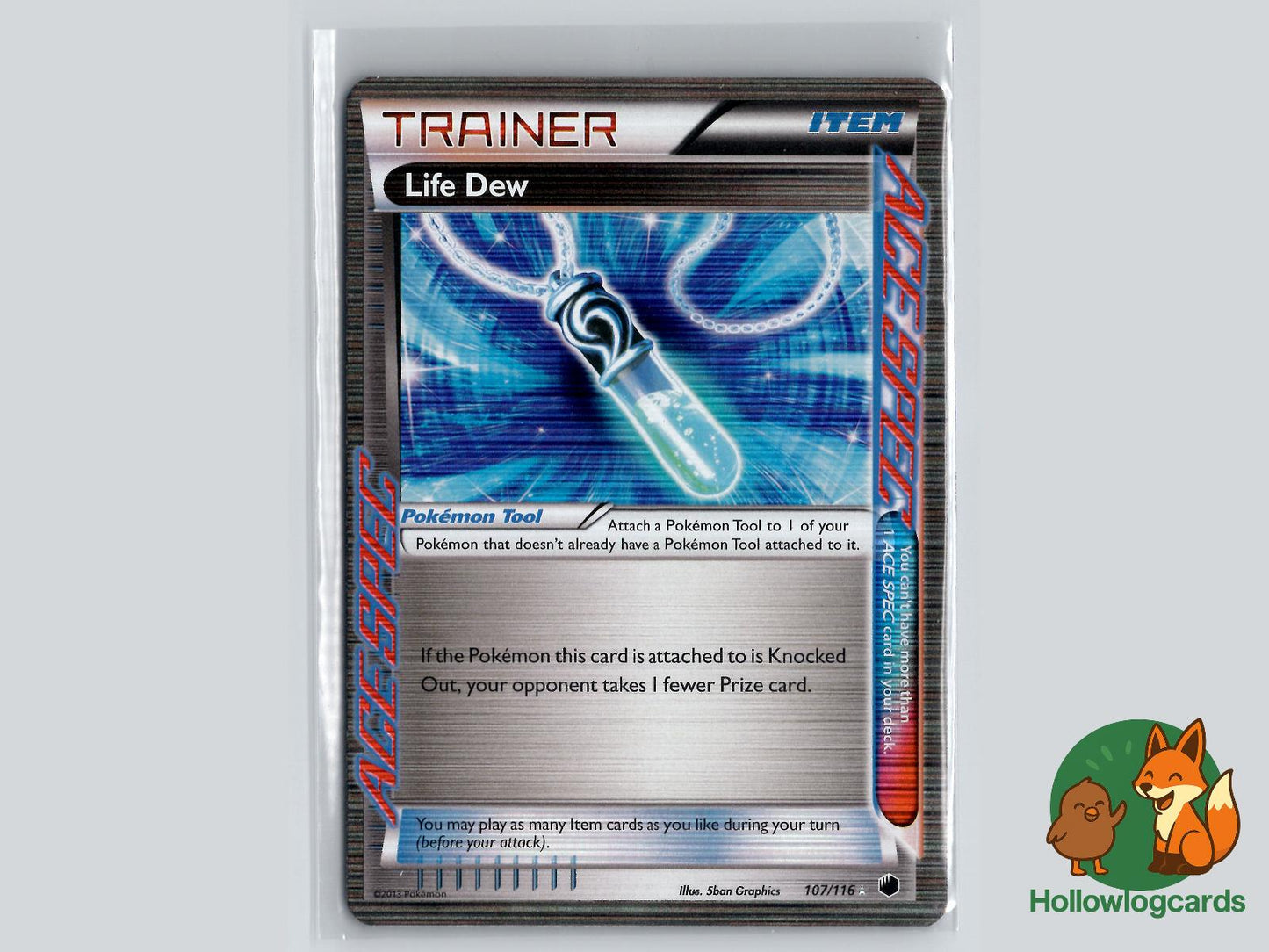 Life Dew (107/116) - Plasma Freeze Pokémon Card