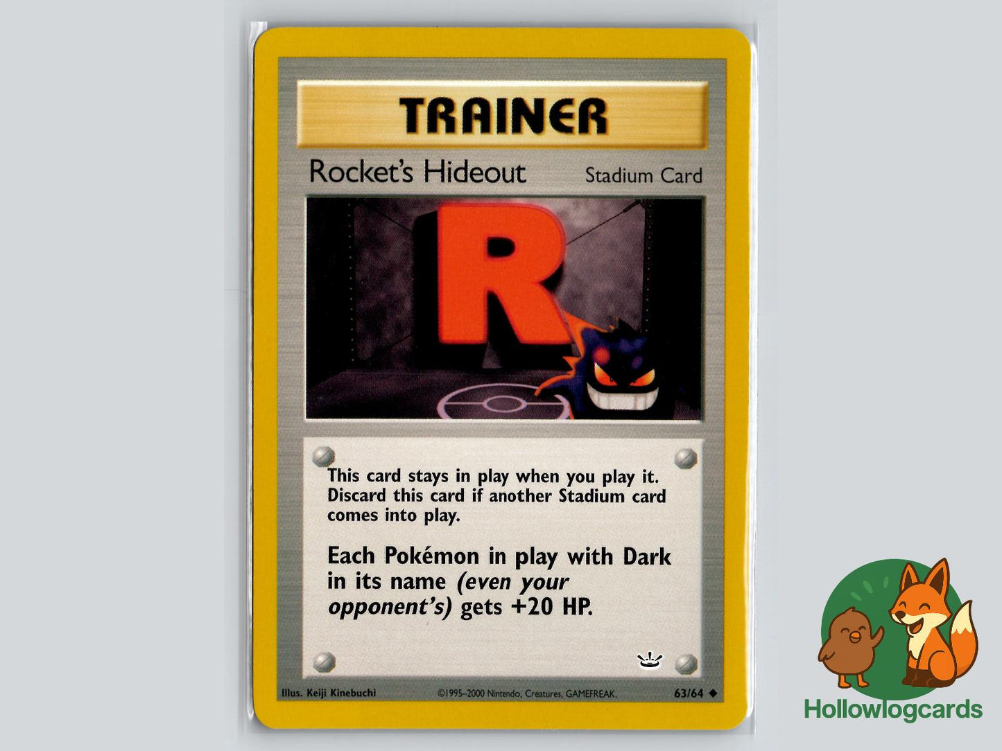 Rocket's Hideout (63/64) - Neo Revelation Pokémon Card