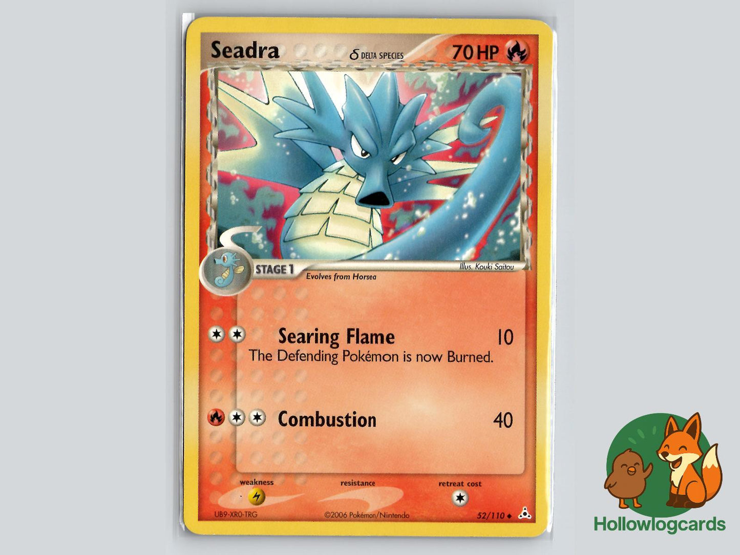 Seadra (52/110) - Holon Phantoms Pokémon Card