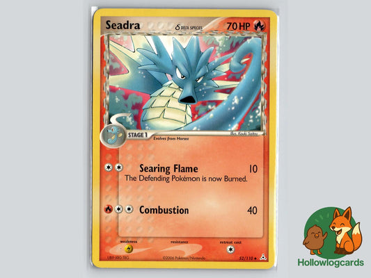 Seadra (52/110) - Holon Phantoms Pokémon Card