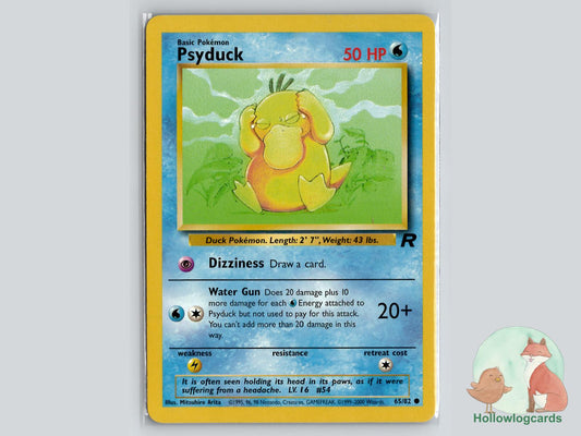 Psyduck (65/82) - Team Rocket Pokémon Card
