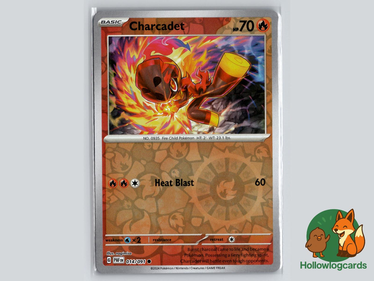 Charcadet (014/091) - Paldean Fates Pokémon Card