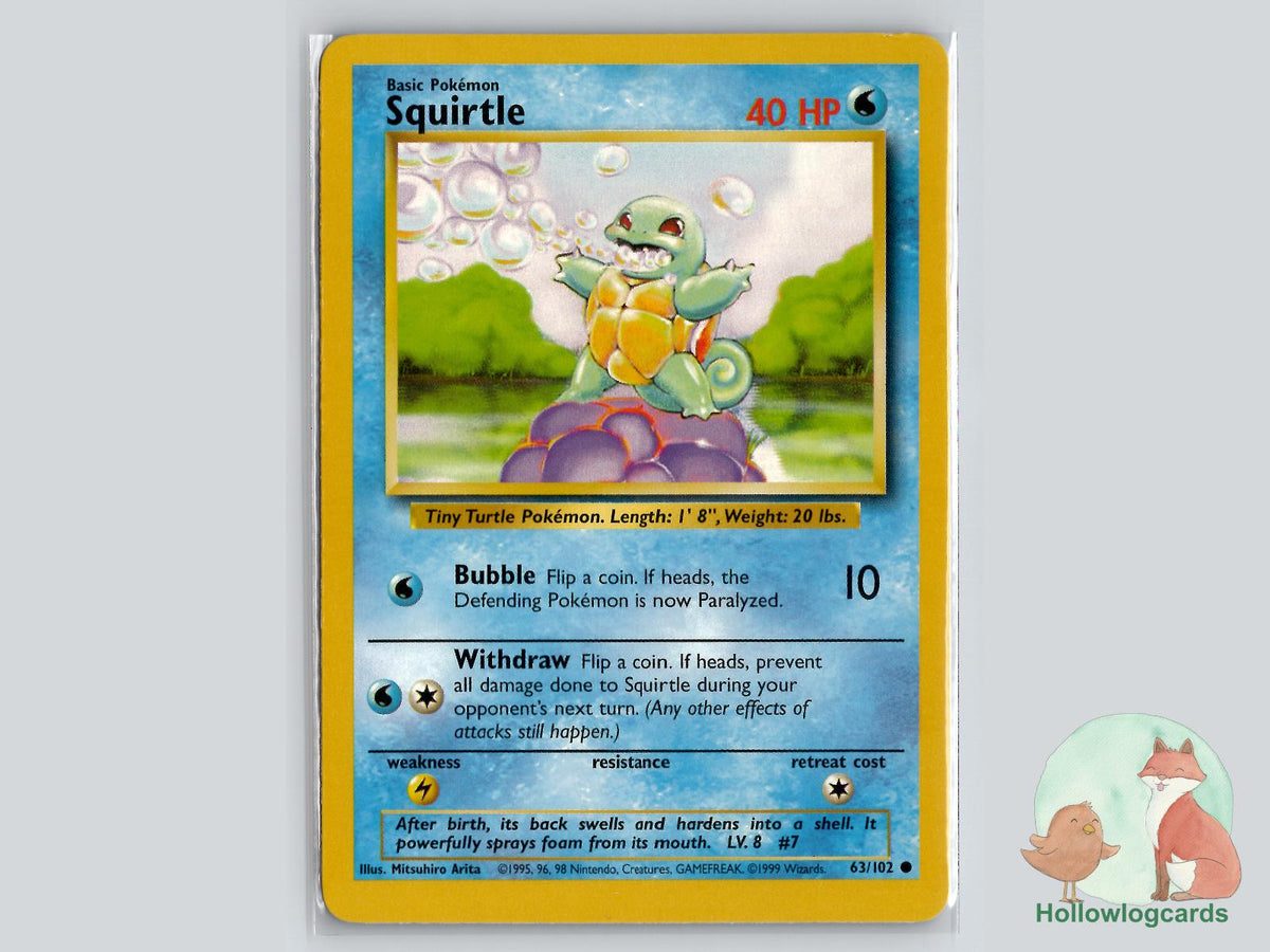 Squirtle (63/102) - Base Pokémon Card