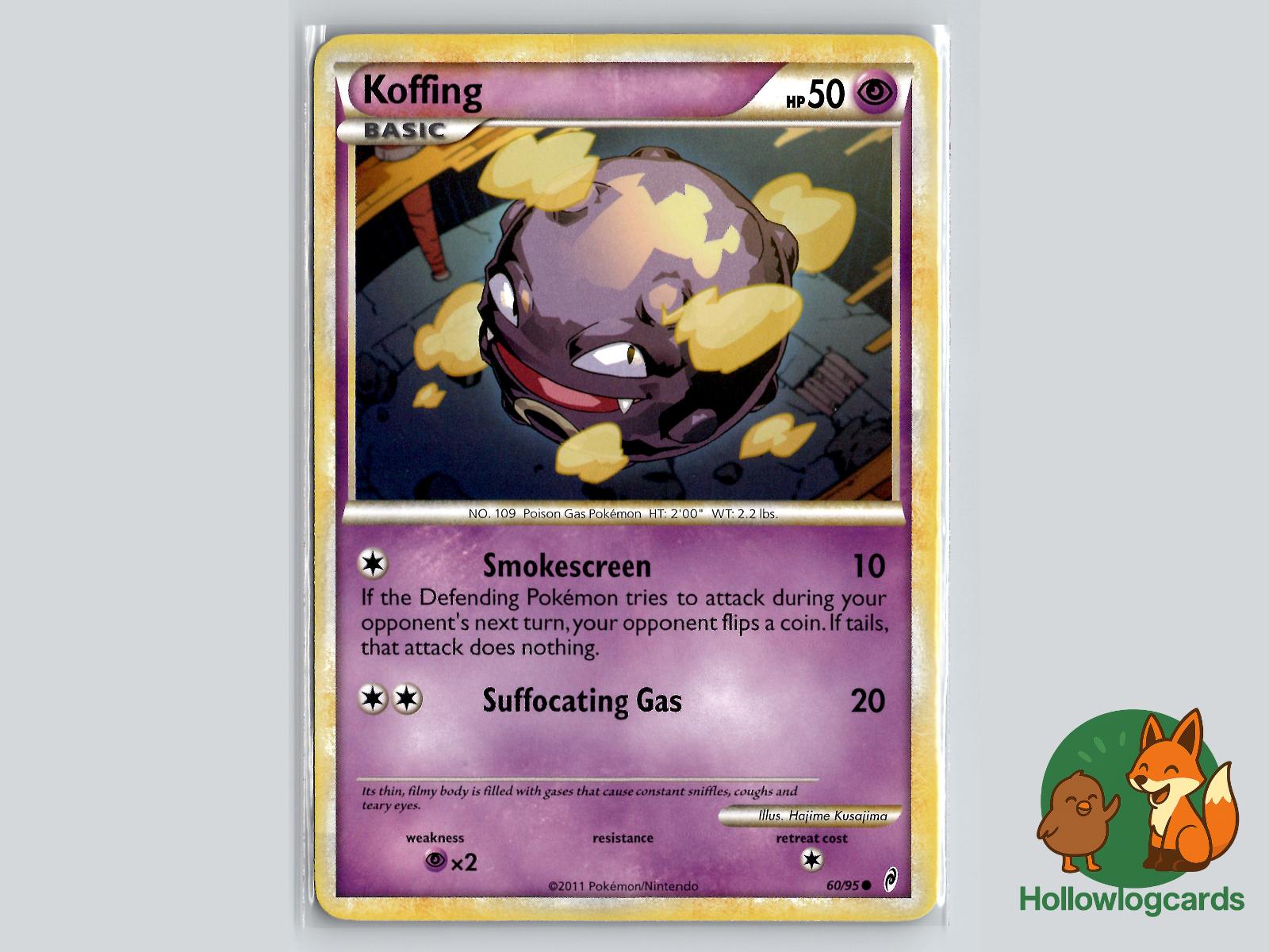 Koffing (60/95) - Call of Legends Pokémon Card