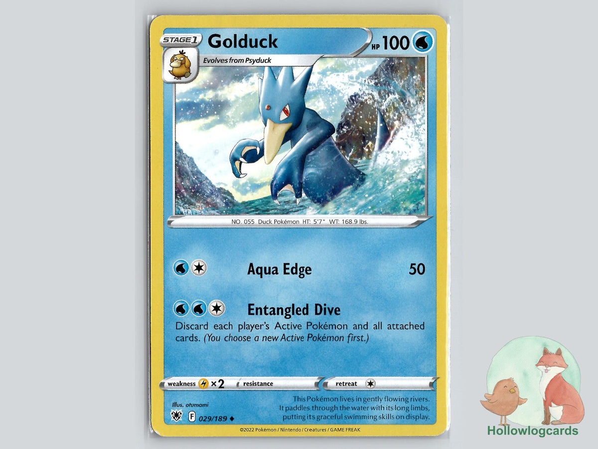 Golduck (029/189) - Astral Radiance Pokémon Card