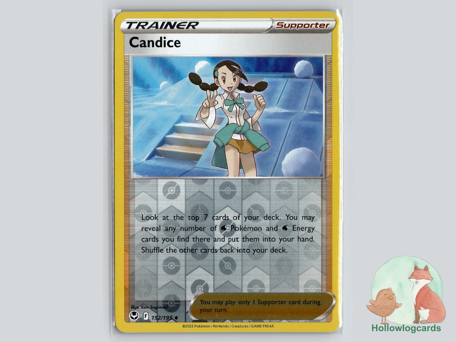 Candice (152/195) - Silver Tempest Pokémon Card