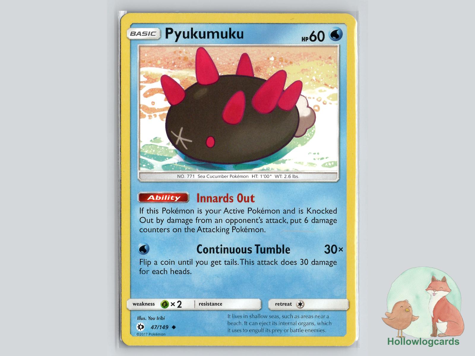 Pyukumuku (47/149) - Base Pokémon Card
