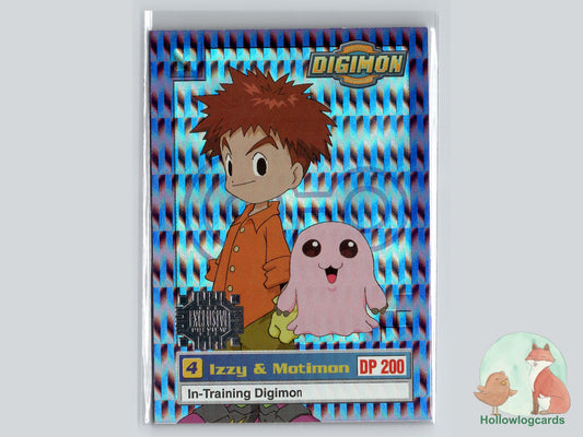 Izzy & Motimon (7/34) 1999 Upper Deck Digimon card