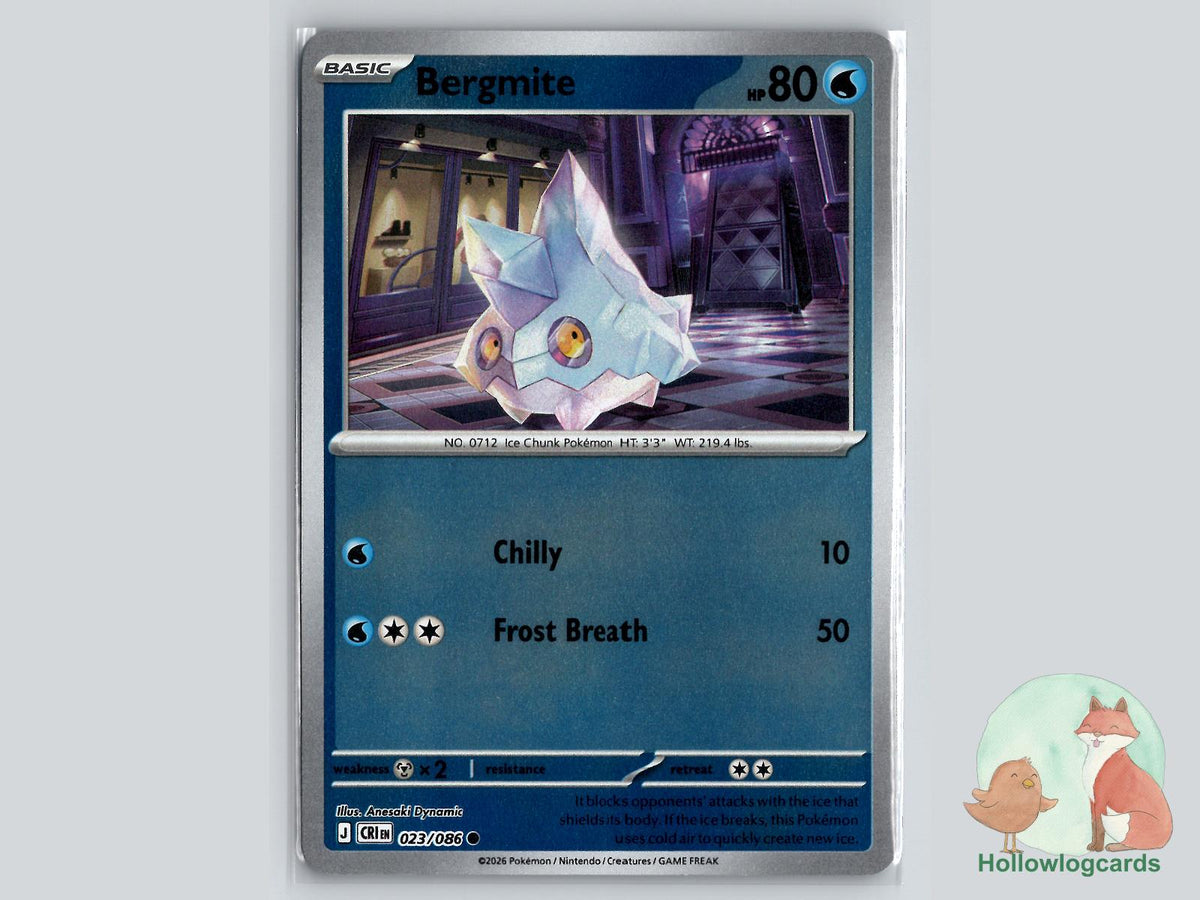Bergmite (023/086) Pokémon Card