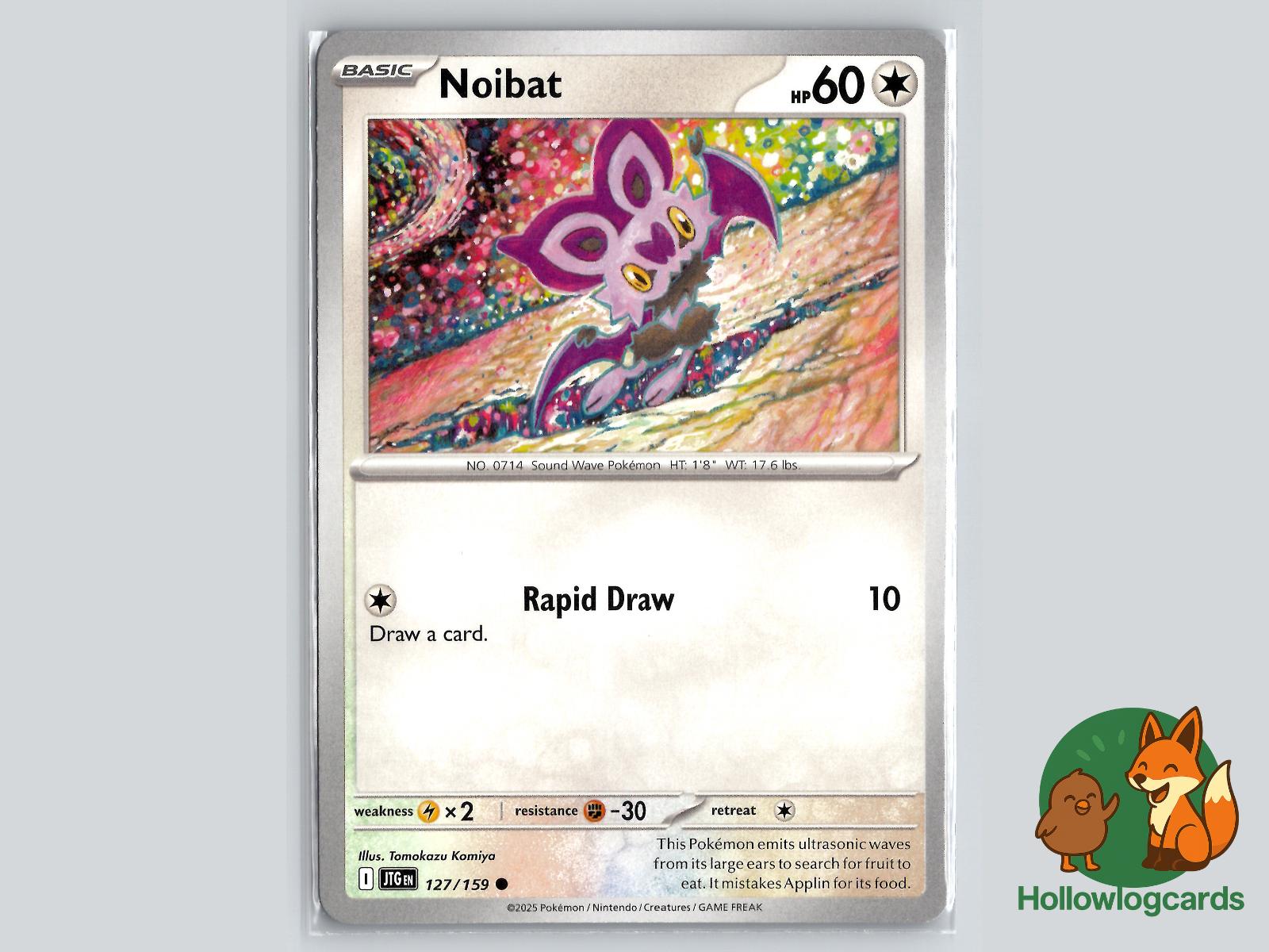 Noibat (127/159) - Journey Together Pokémon Card