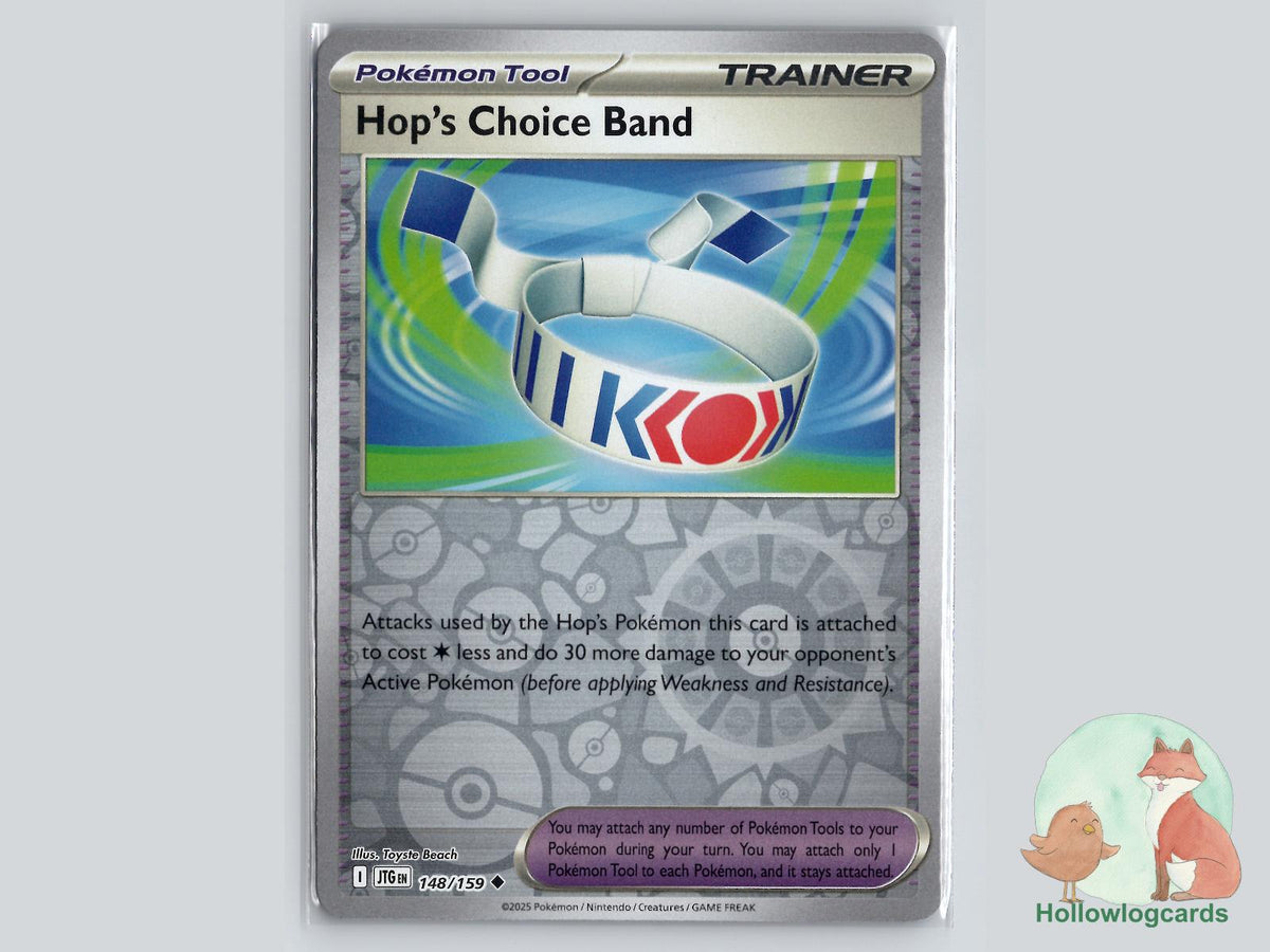 Hop's Choice Band (148/159) - Journey Together Pokémon Card