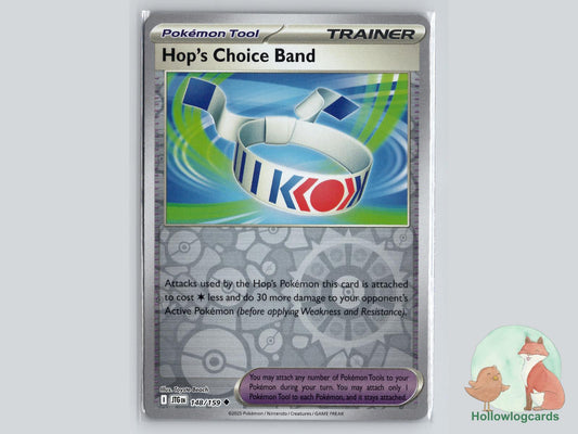 Hop's Choice Band (148/159) - Journey Together Pokémon Card