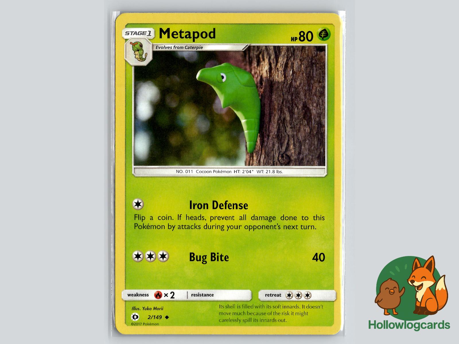 Metapod (2/149) - Base Pokémon Card