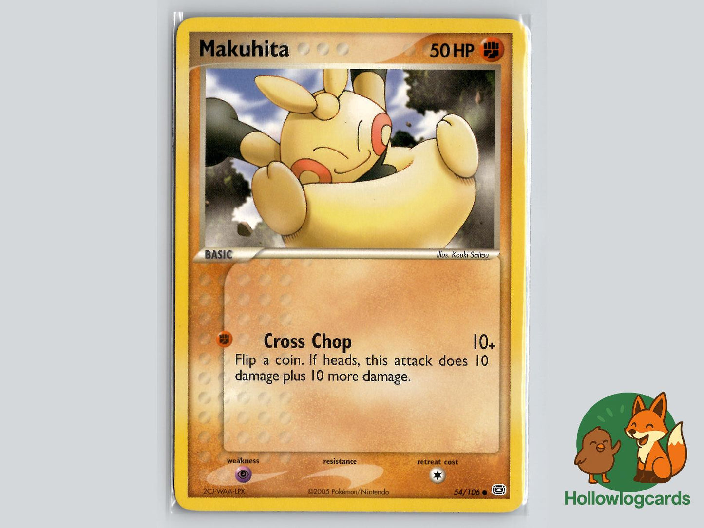 Makuhita (54/106) - Emerald Pokémon Card