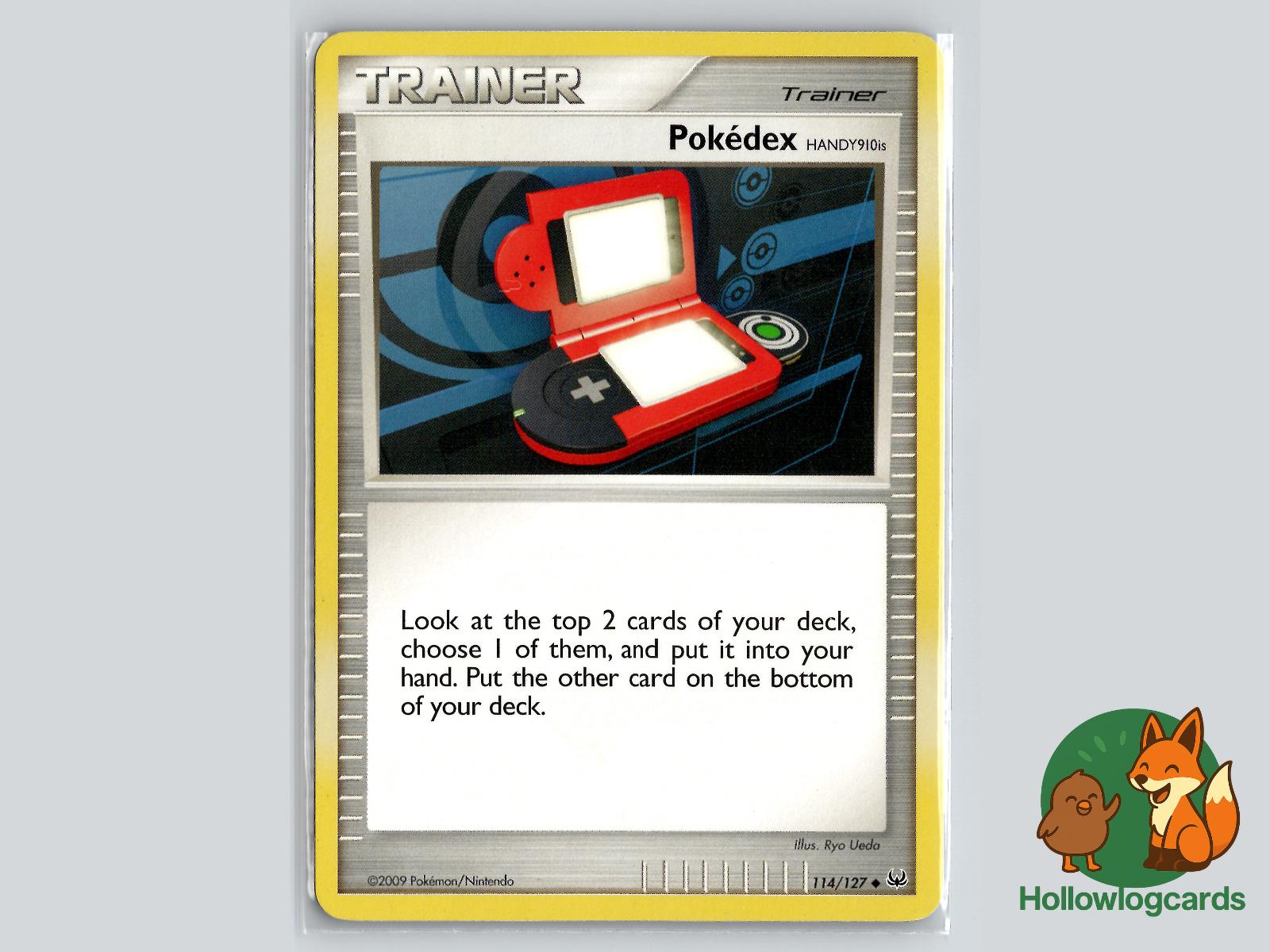 Pokedex HANDY910is (114/127) - Platinum Pokémon Card