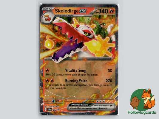 Image of Skeledirge ex Scarlet and Violet Promos (svp) #034