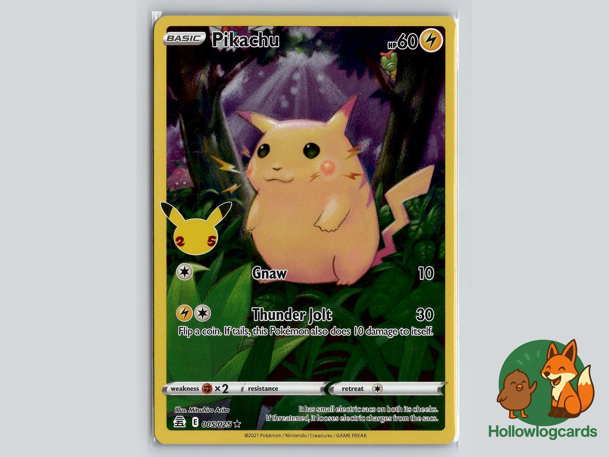 Image of Pikachu Celebrations (CEL) #005