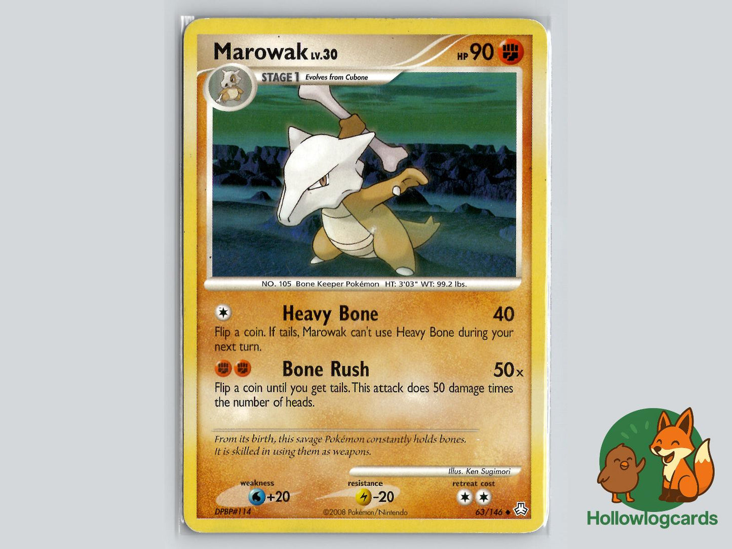 Marowak (63/146) - Legends Awakened Pokémon Card