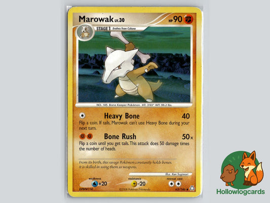 Marowak (63/146) - Legends Awakened Pokémon Card