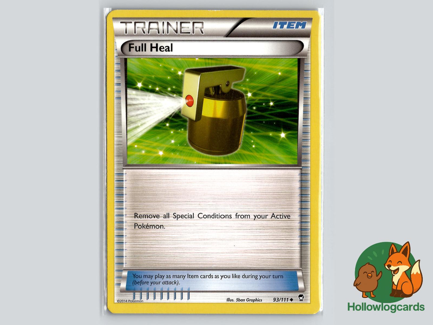 Full Heal (93/111) - Furious Fists Pokémon Card