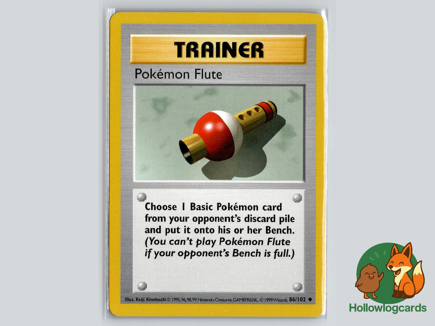 Pokemon Flute (86/102) - Base Pokémon Card