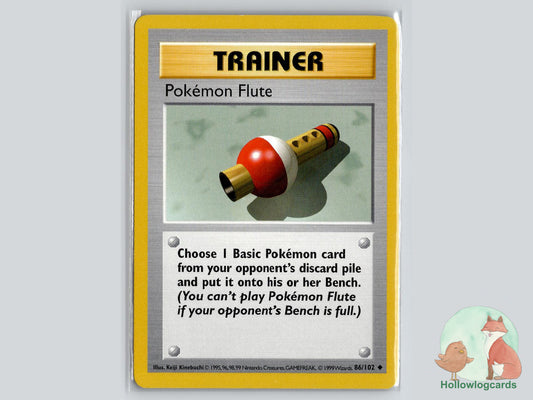 Pokemon Flute (86/102) - Base Pokémon Card