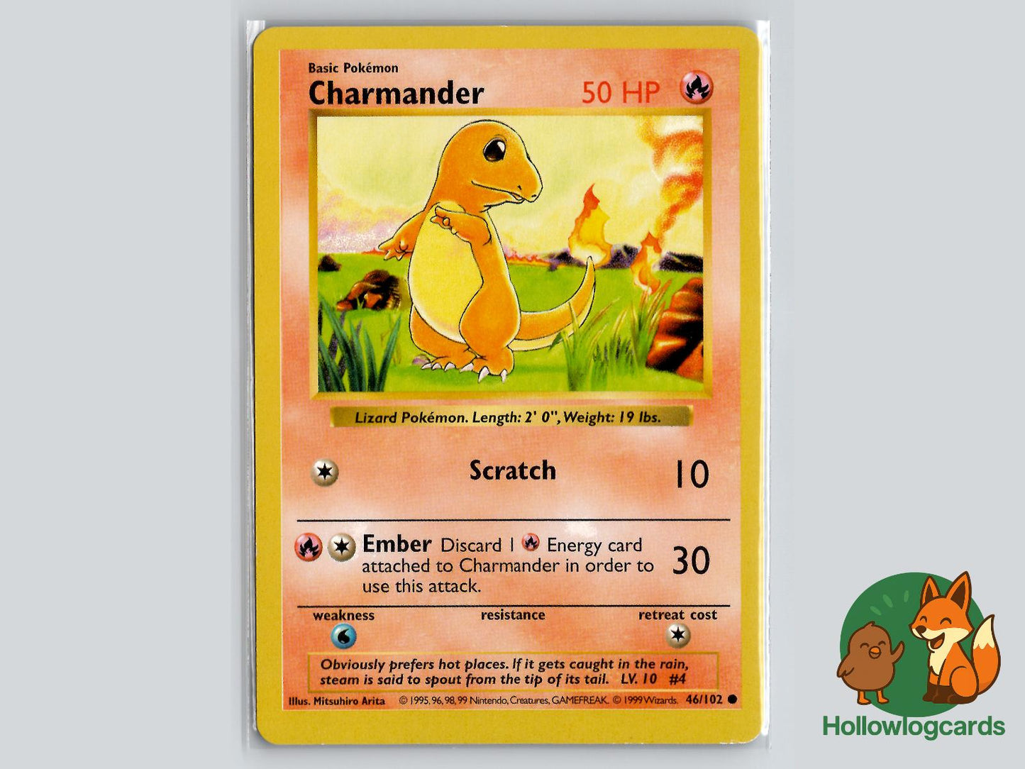 Charmander (46/102) - Base Pokémon Card