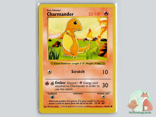 Charmander (46/102) - Base Pokémon Card