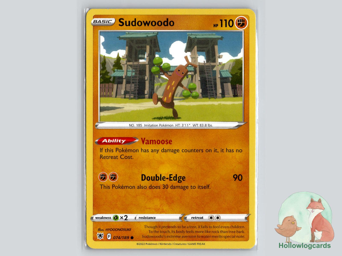 Sudowoodo (074/189) - Astral Radiance Pokémon Card