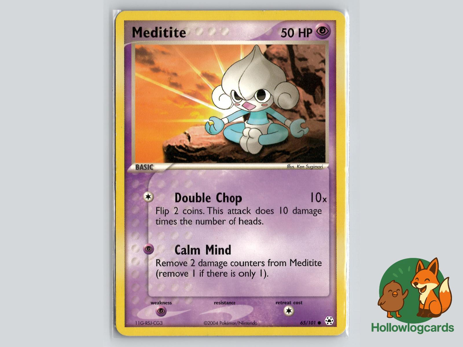 Meditite (65/101) - Hidden Legends Pokémon Card