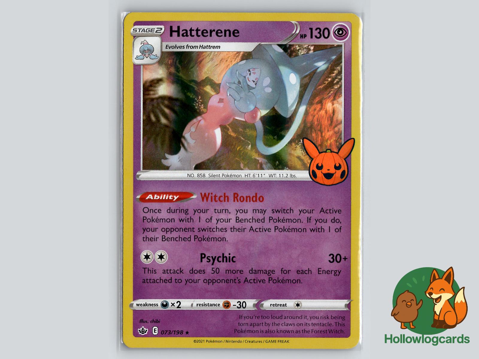 Hatterene (073/198) Pokémon Card
